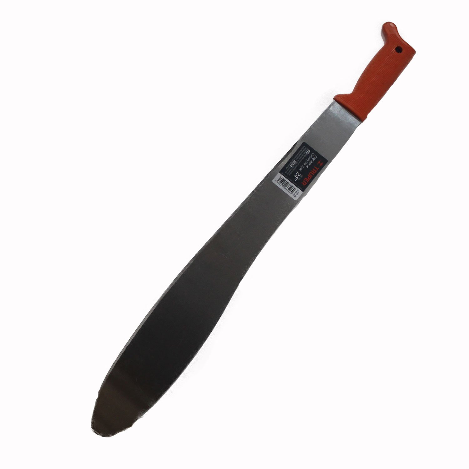 MACHETE TIPO CAGUAYANA 27′ CACHA NARANJA INYECTADA (Truper)