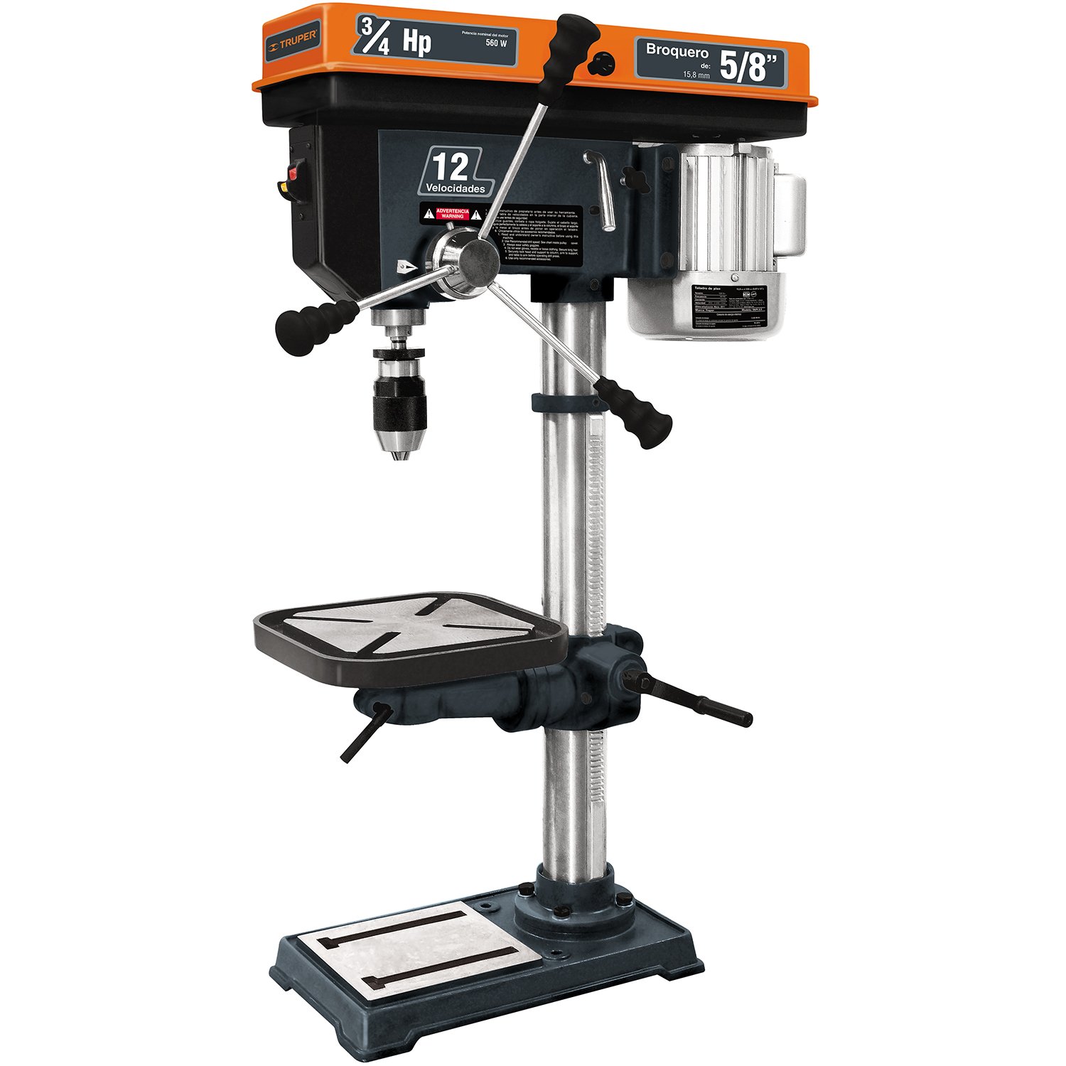 TALADRO DE PISO 5/8’X13′ 3/4HP (Truper)