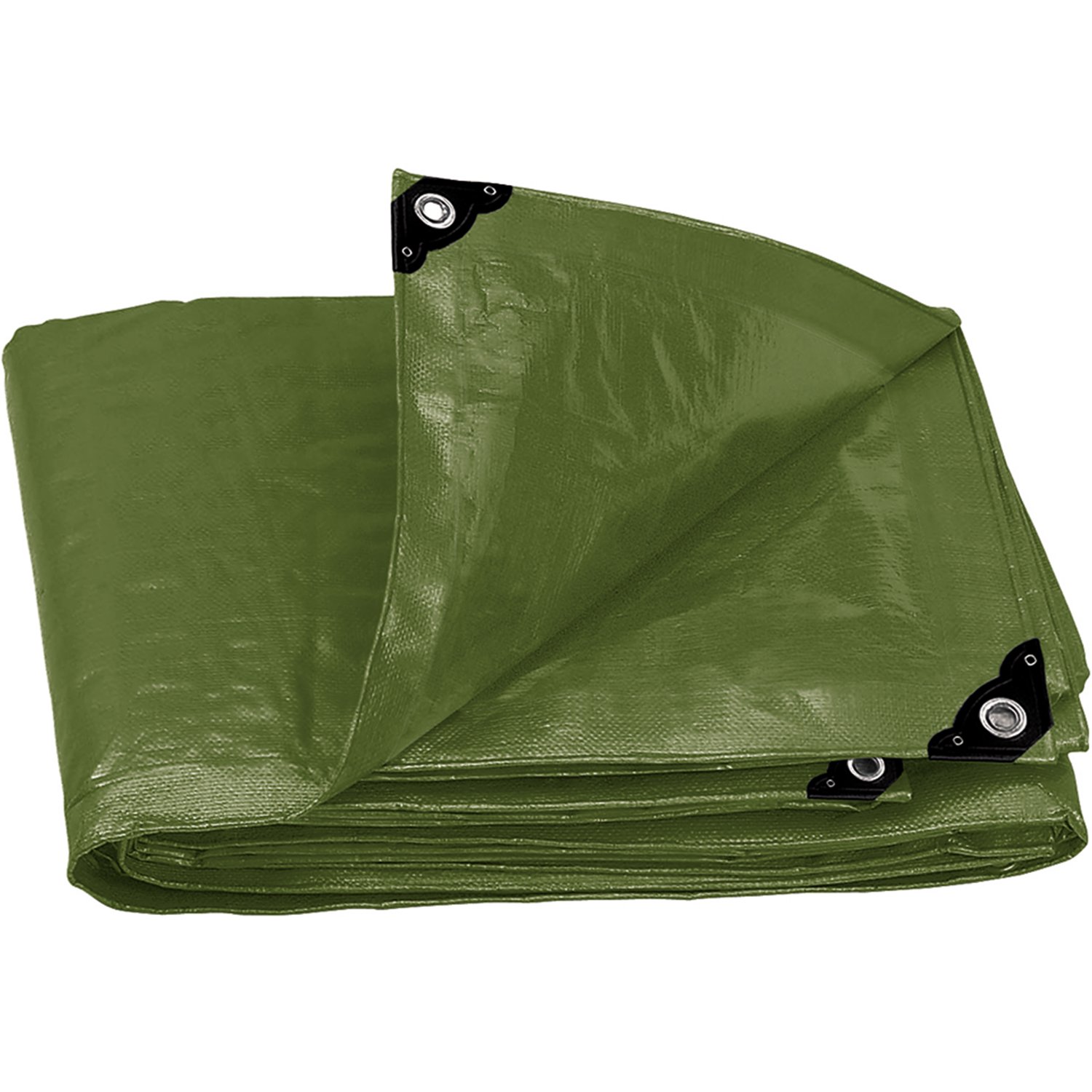 LONA USO RUDO, VERDE OLIVO, 2 X 3 METROS, TRUPER E (Truper)