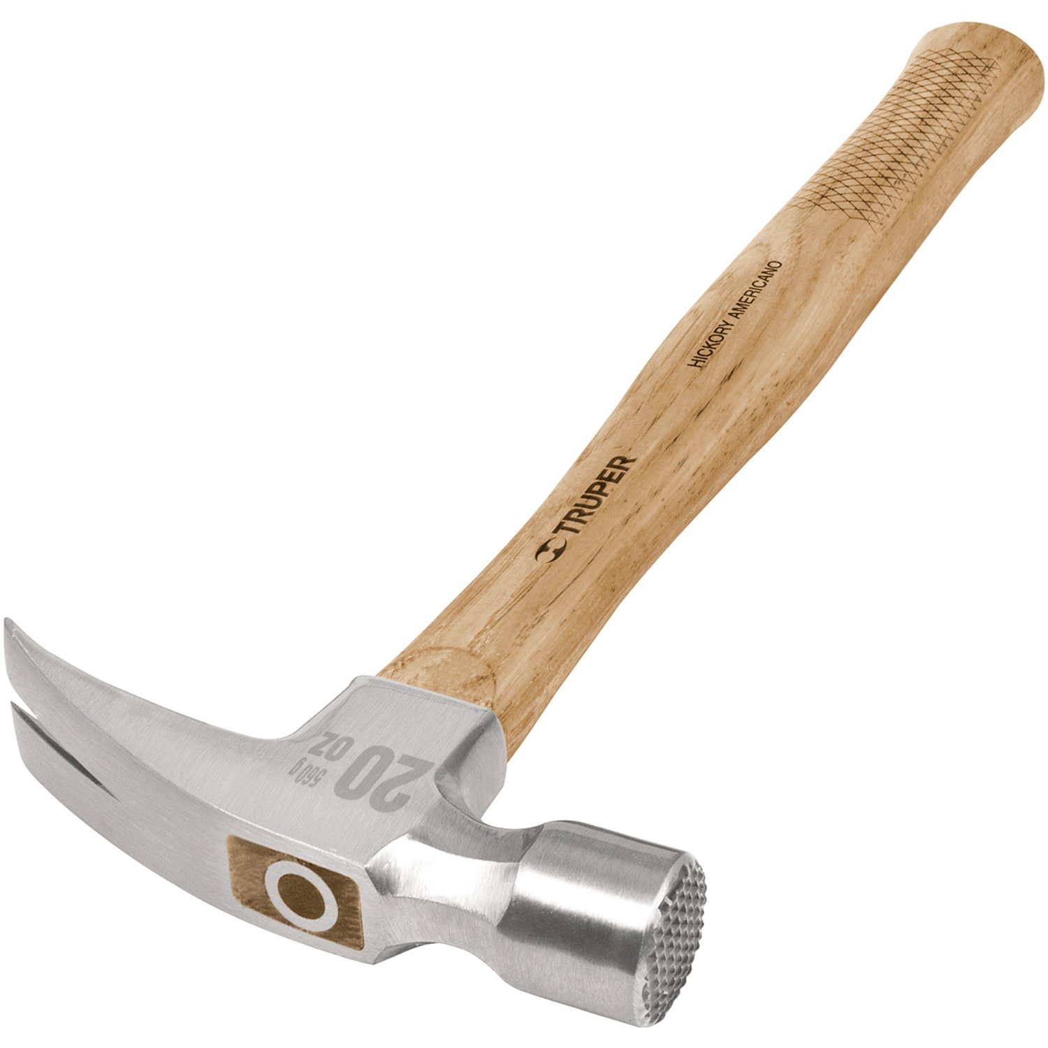 MARTILLO PULIDO 20OZ UÑA RECTA FRESADO (Truper)