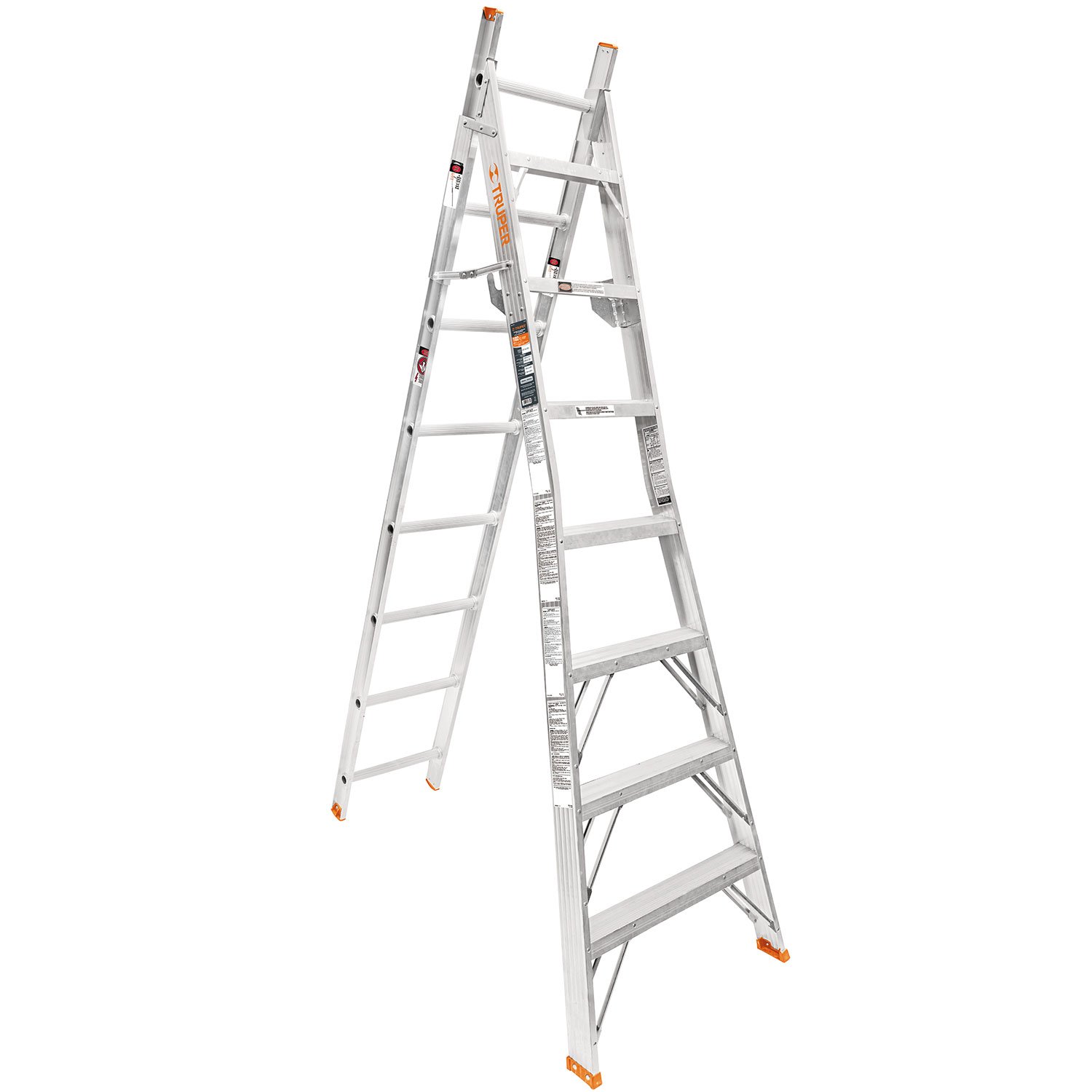 ESCALERA DE COMBINACIÓN, TIPO LL, 13 ESCALONES (Truper)