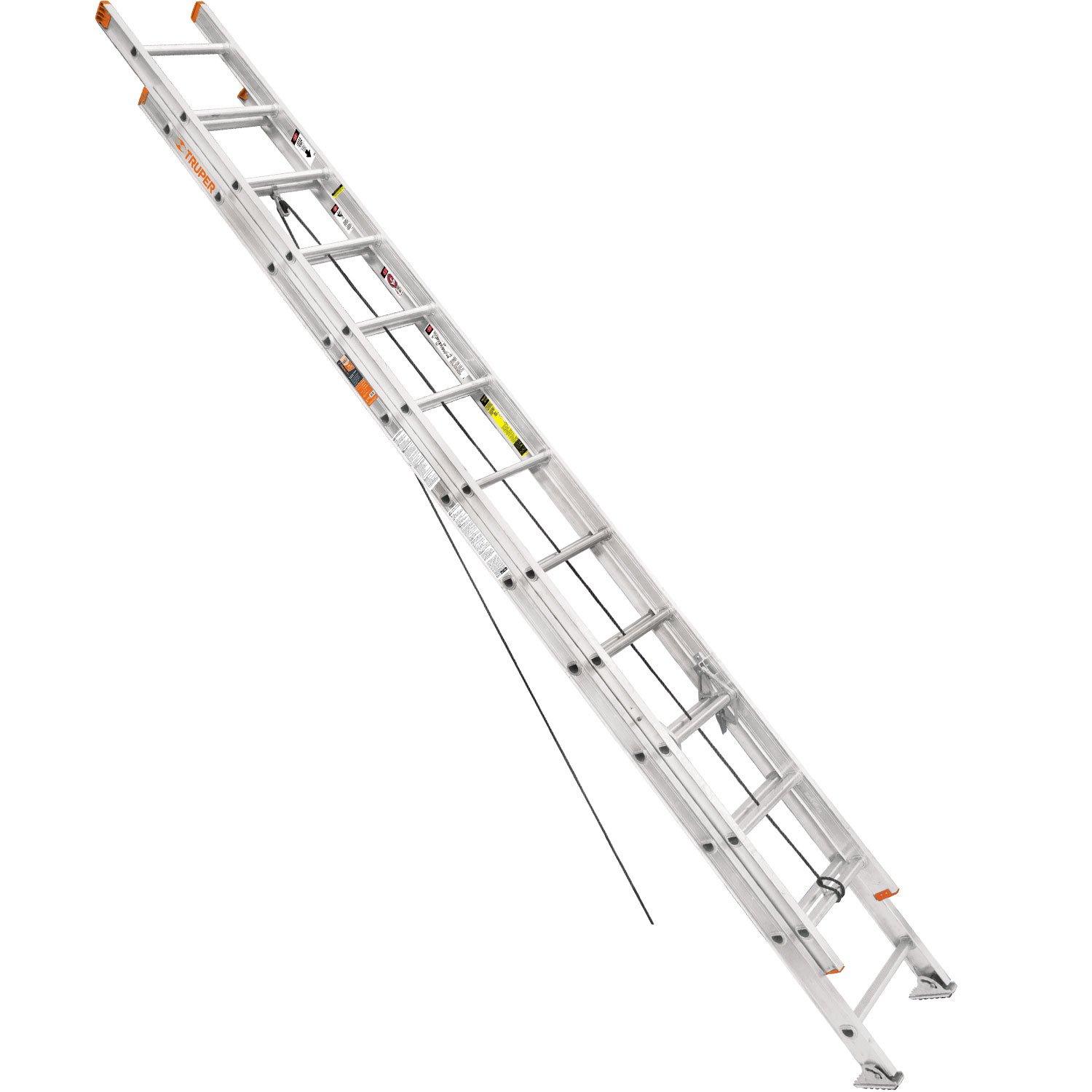 ESCALERA DE ETENSIÓN 102 KG TIPO II 24 PELDAÑOS (Truper)