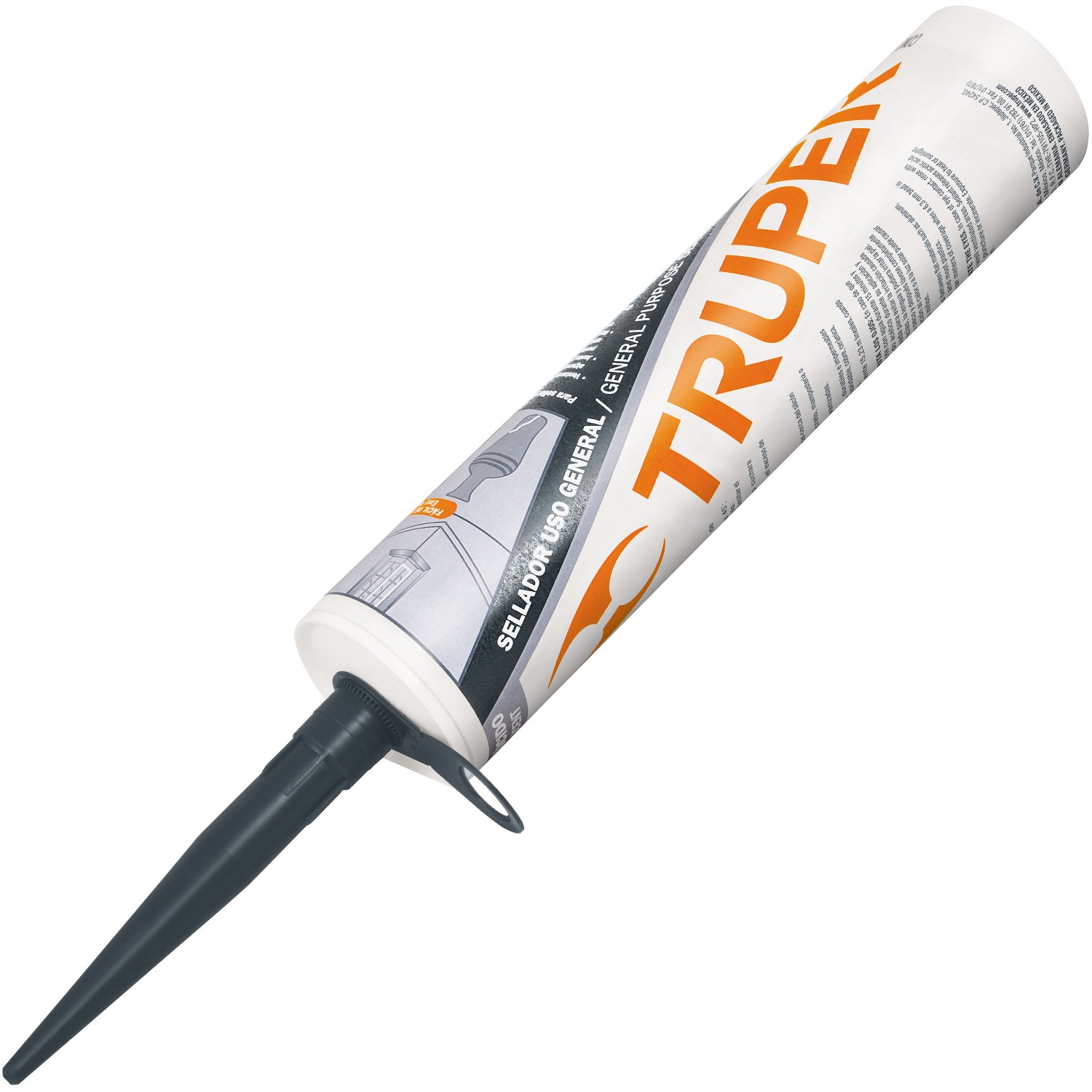 SELLADOR 100%SILICON BLANCO 300ML (Truper)