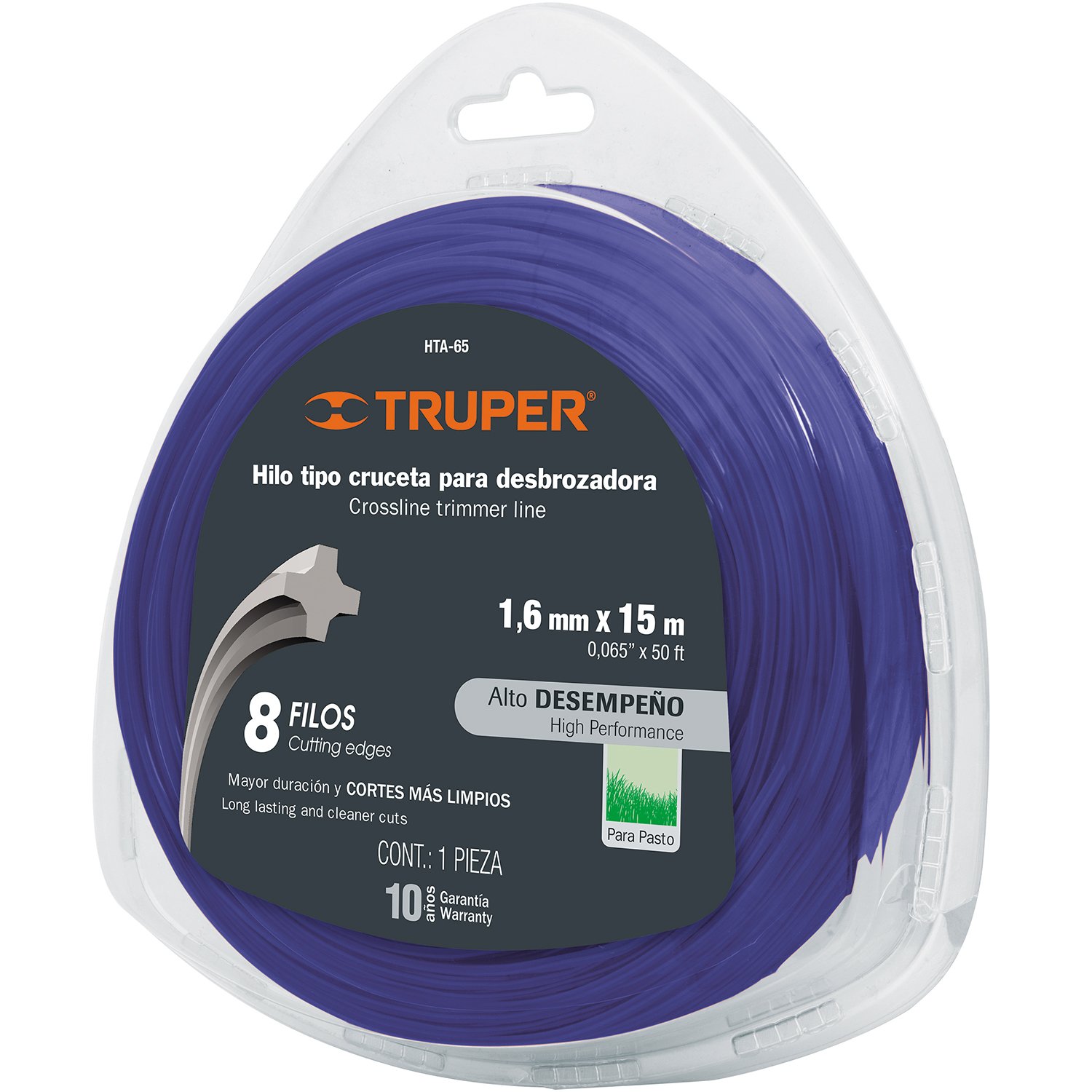 HILO REDONDO .065′-1.65MM X 15M TARJETA (Truper)
