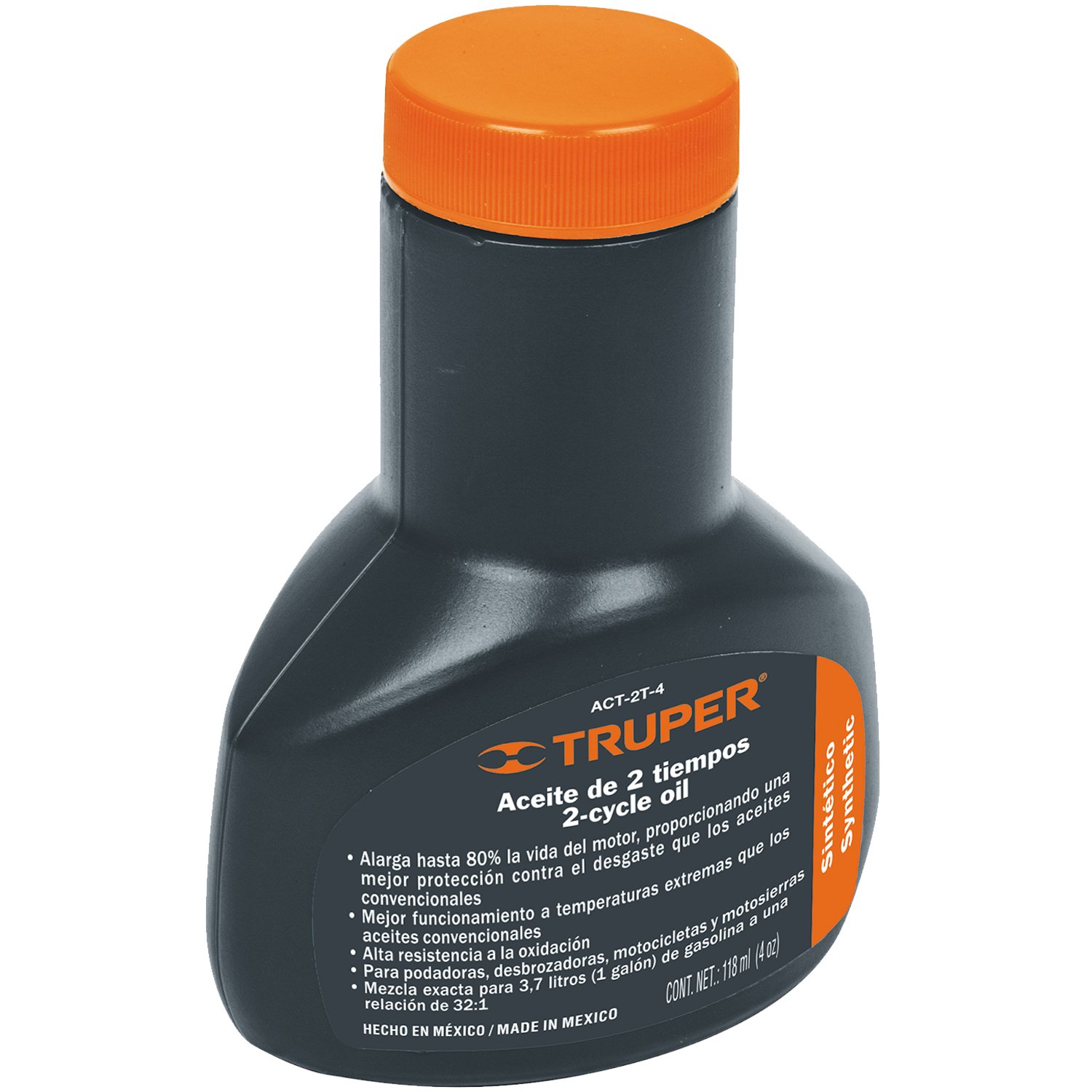 ACEITE P/MOTOR DE DOS TIEMPOS 4 OZ (Truper)