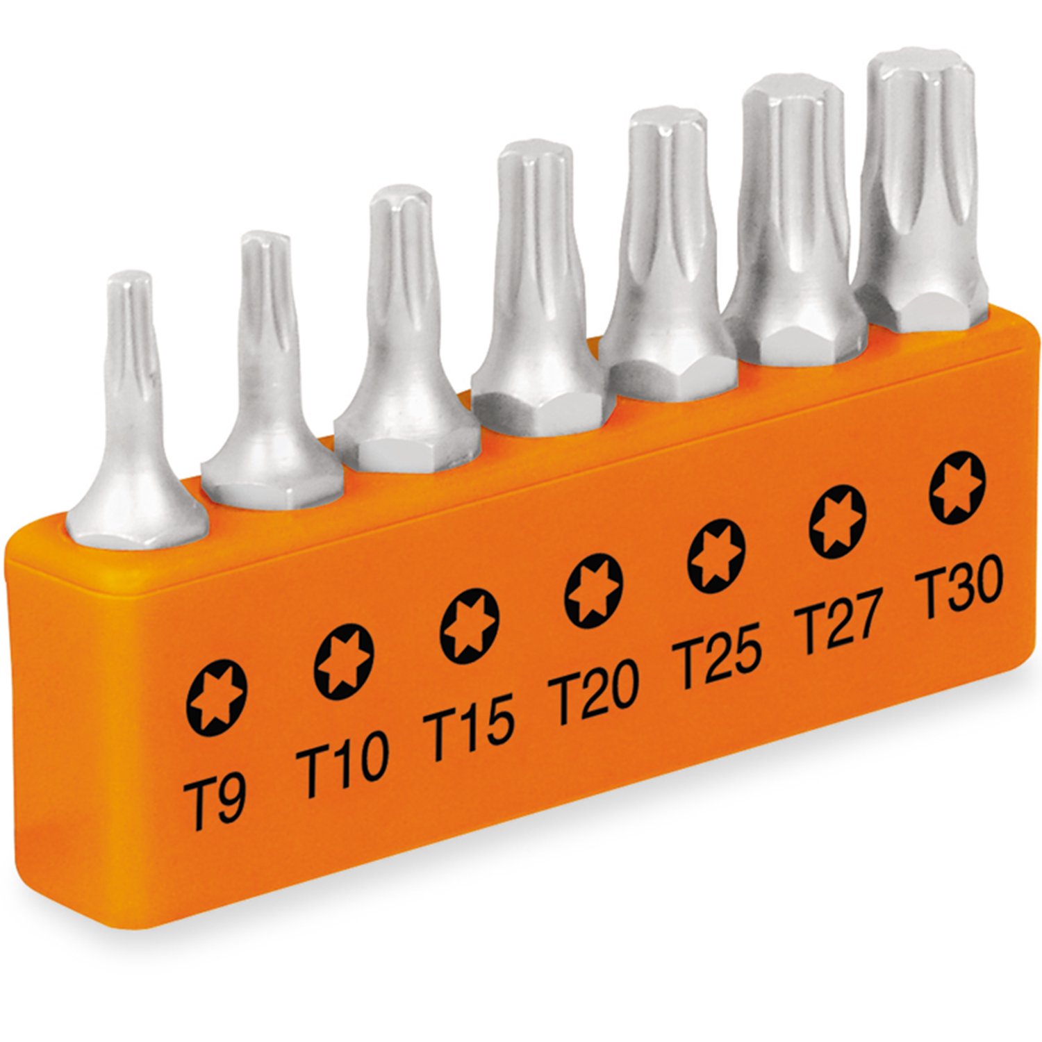 JGO DE PUNTAS TORX DE 1’MEDIDAS T10-T40 (Truper)