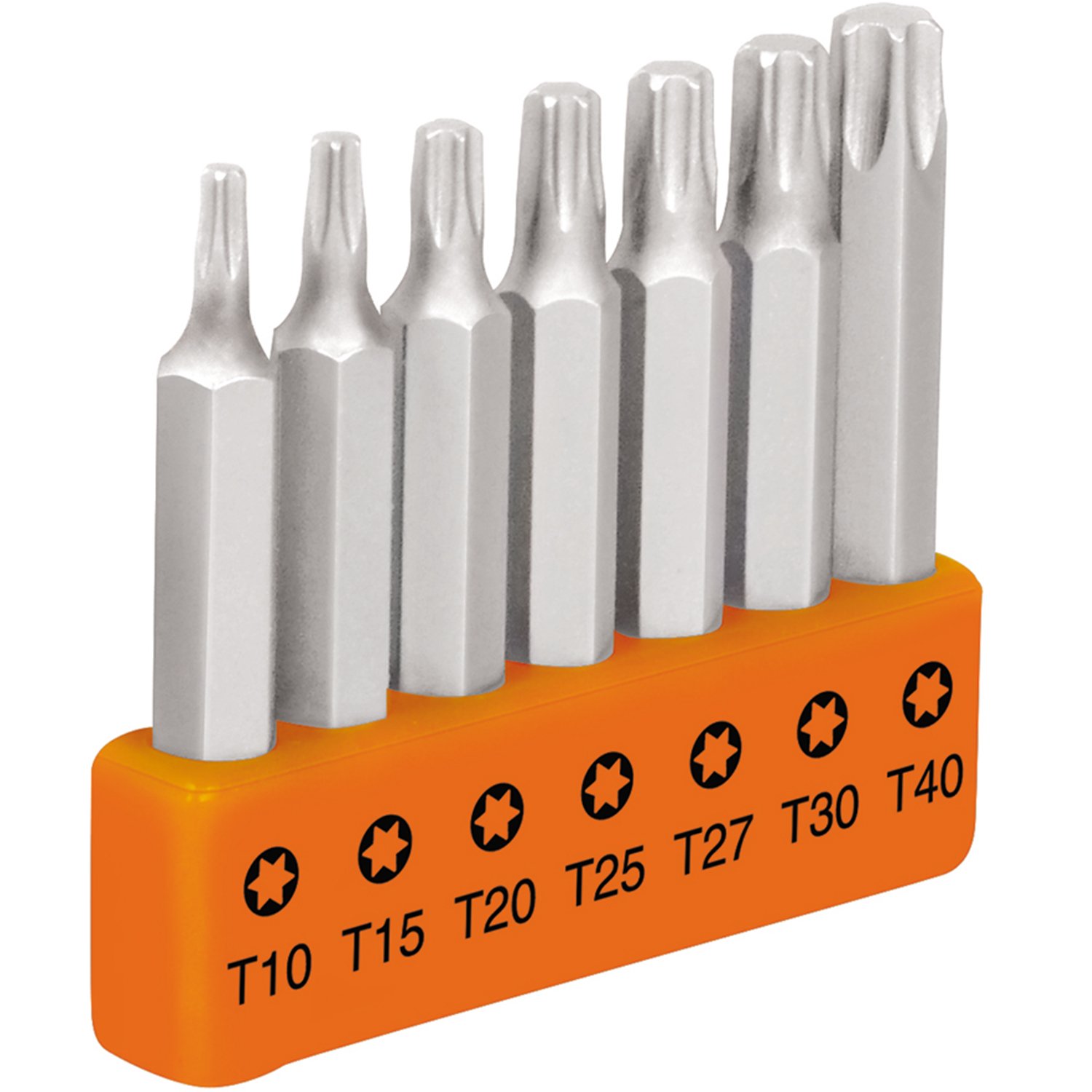 JGO DE PUNTAS TORX DE 2’MEDIDAS T10-T40 (Truper)