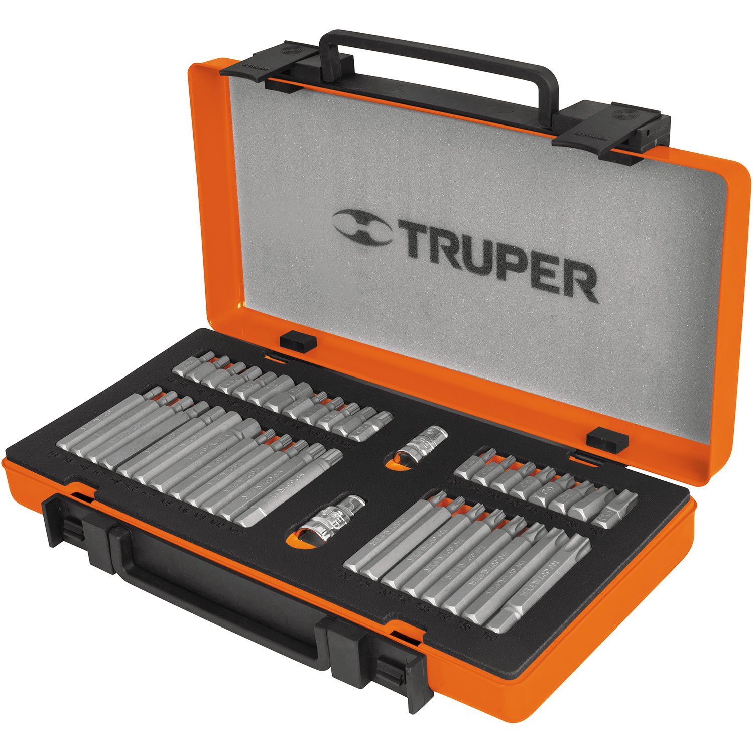 JUEGO DE 42 PUNTAS COMBINADAS (Truper)