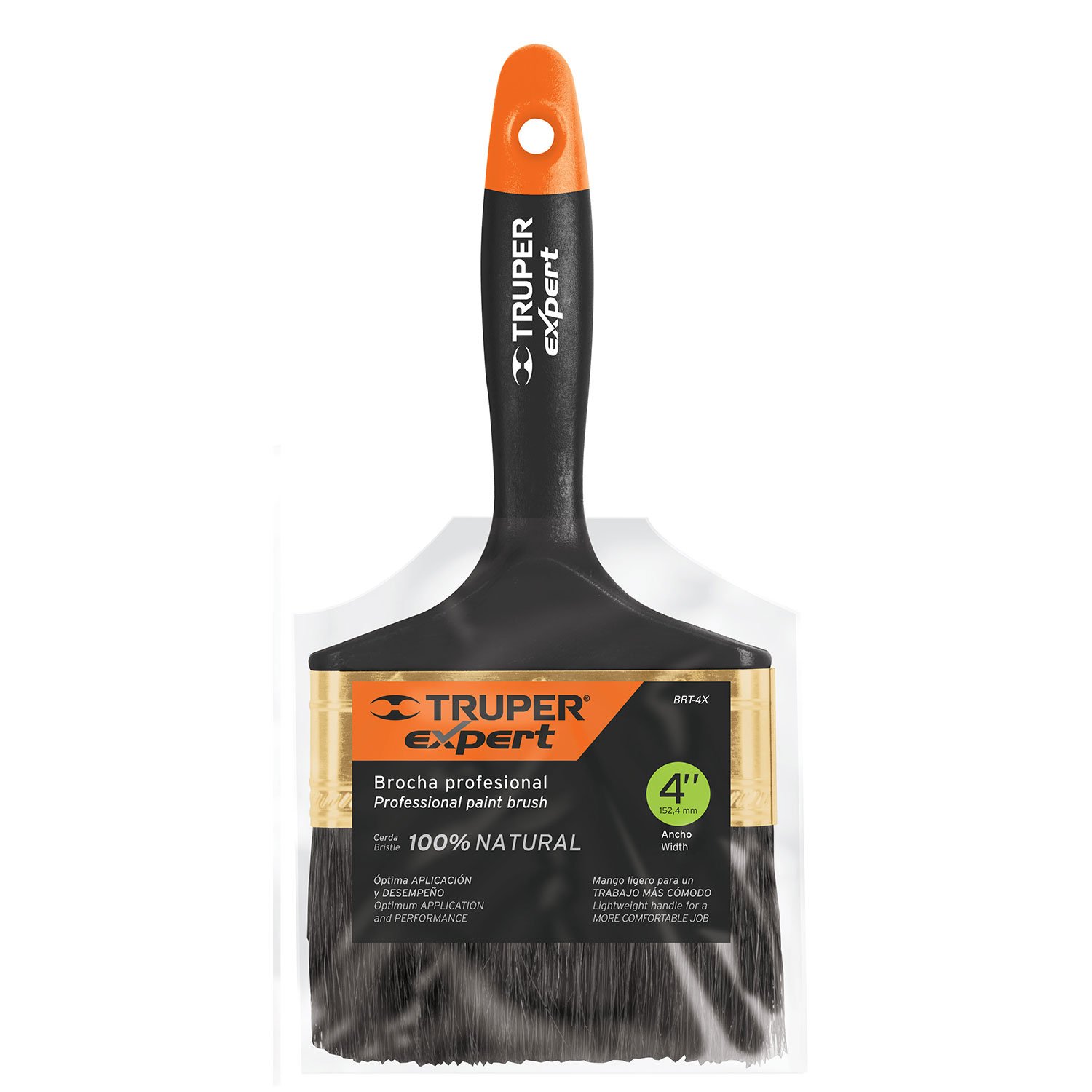 BROCHA 4′ TRUPER EXPERT MANGO DE PLASTICO (Truper)