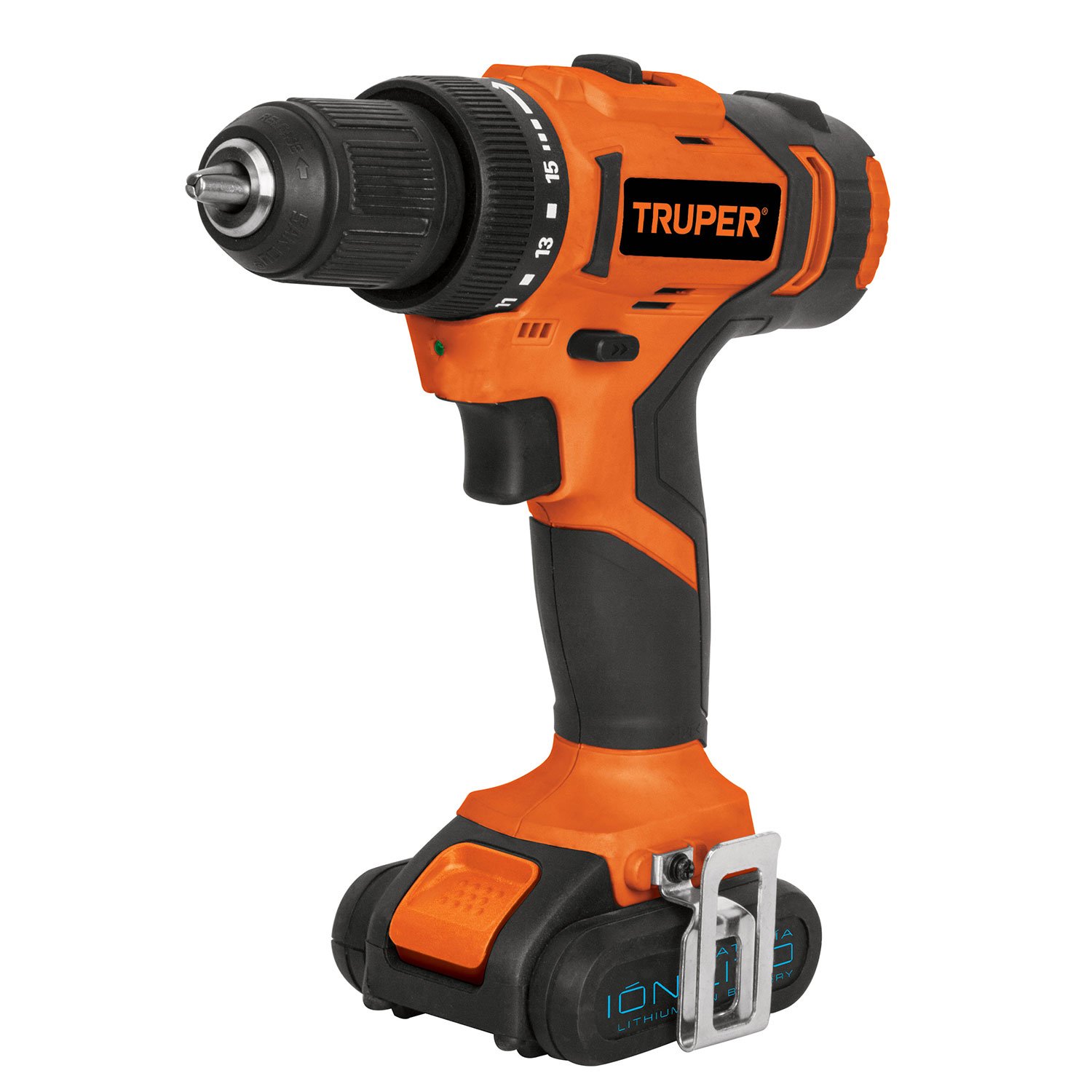TALADRO INALÁMBRICO, BATERÍA IÓN LITIO, 12 V, 3/8′ (Truper)