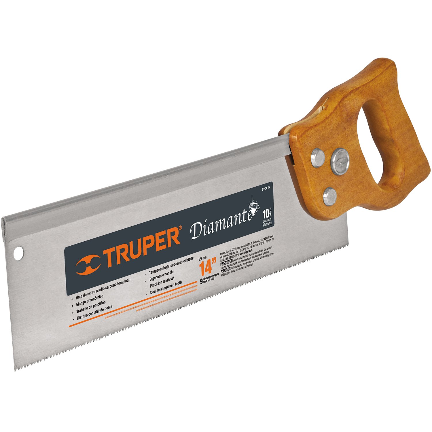 SERROTE D/COSTILLA 14′ 9DPP DIAMANTE (Truper)