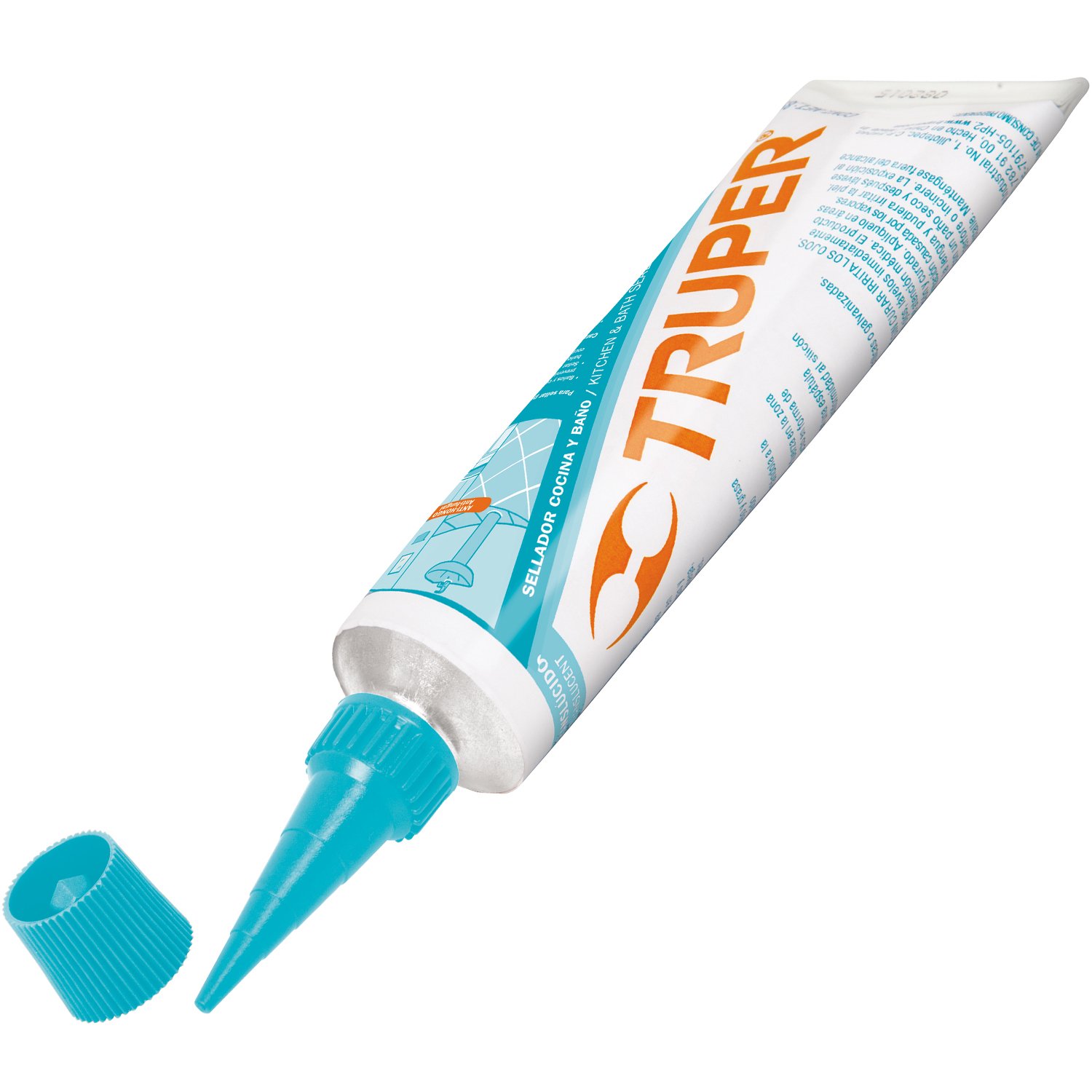SELLADOR BLANCO PARA BAÑO Y COCINA, 85 GR (Truper)
