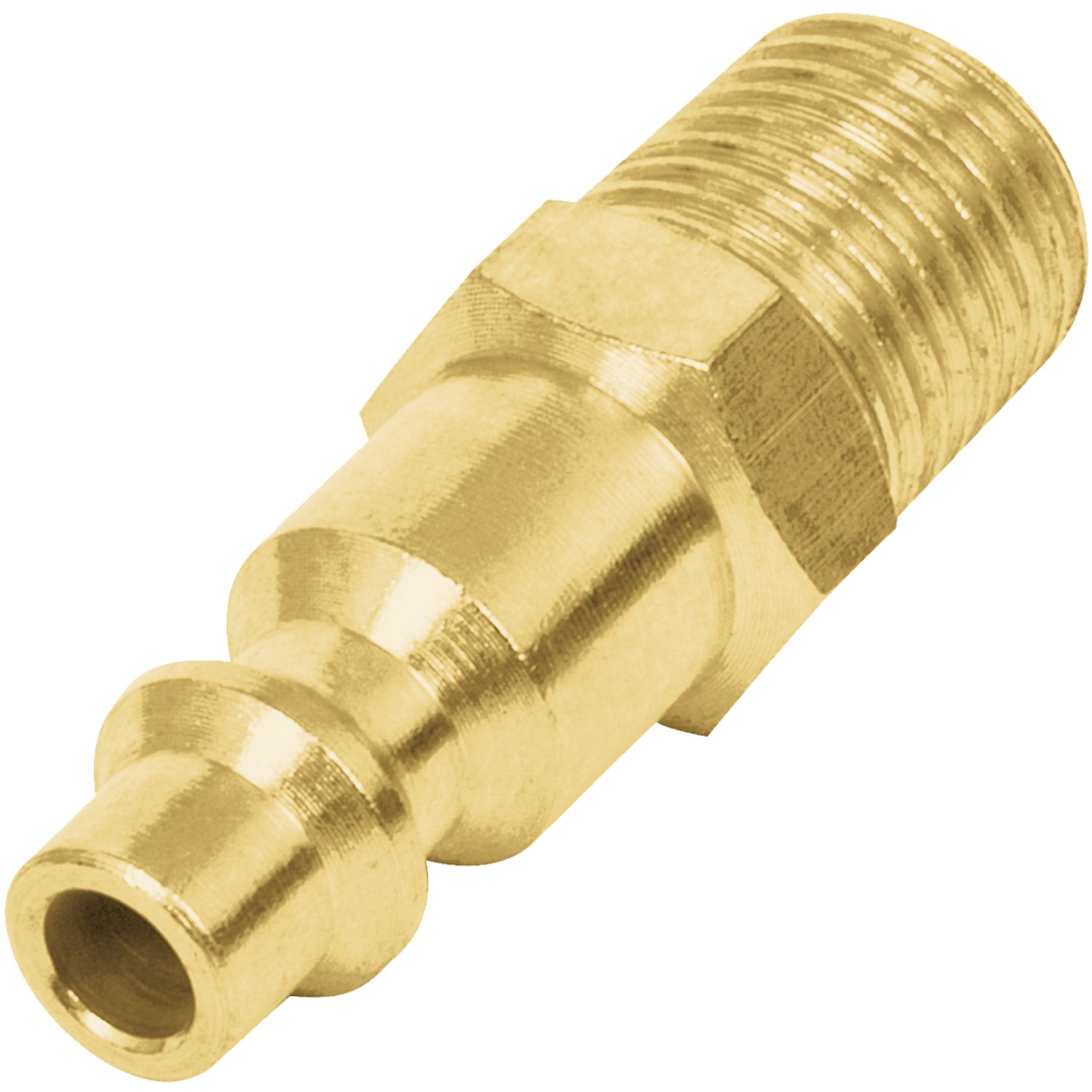 CONECTOR MACHO TIPO MILTON 1/4′ NPT (Truper)