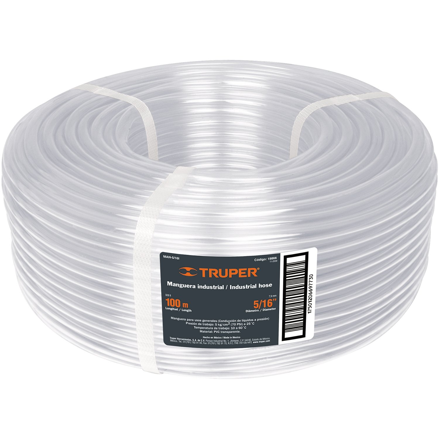 MANGUERA 3/4′, INDUSTRIAL (Truper)