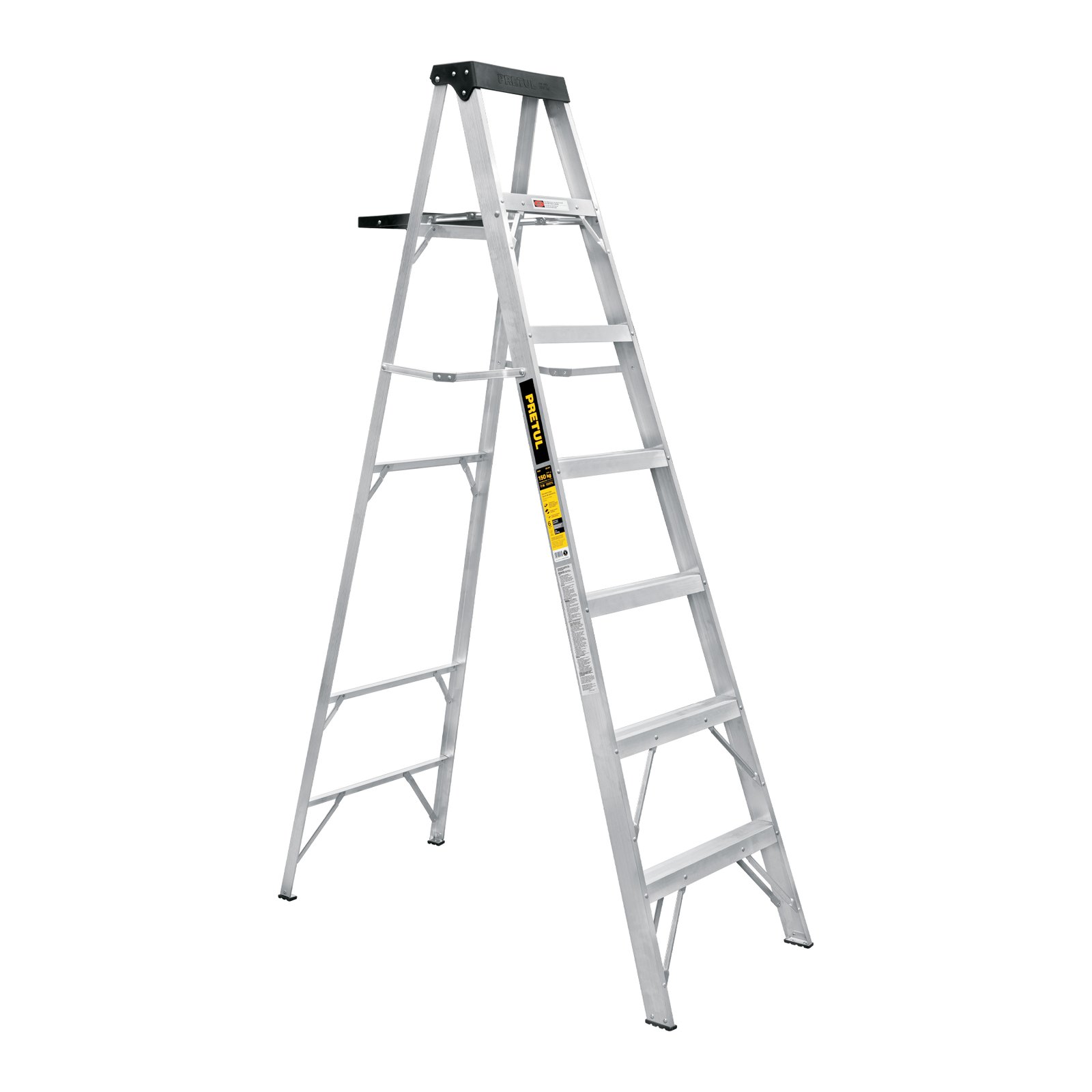 ESCALERA DE TIJERA TIPO III 6 ESCALONES Y BANDEJA, (Truper)