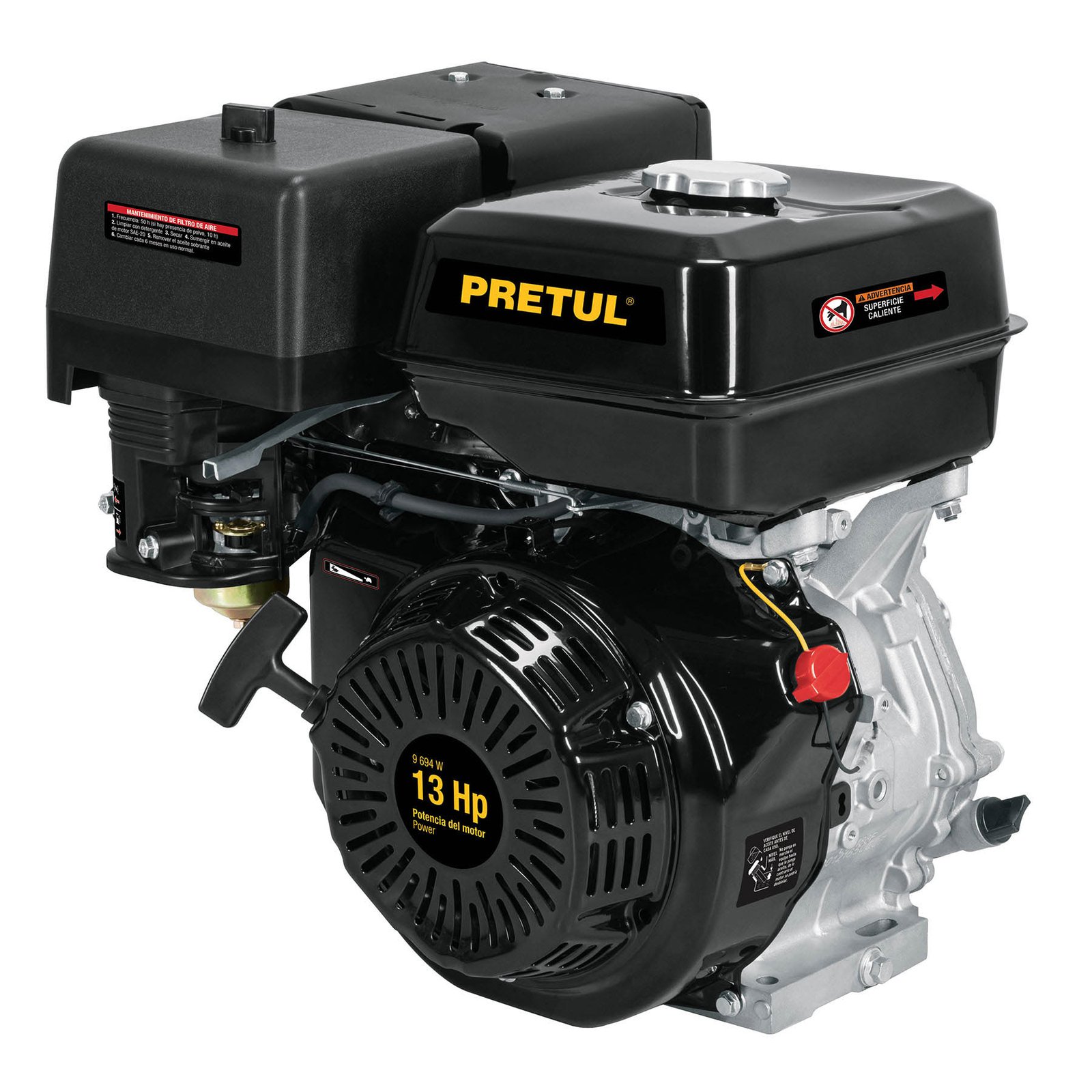 MOTOR A GASOLINA 13 HP, PRETUL (Truper)