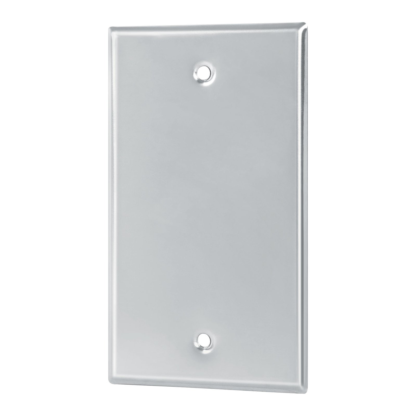 PLACA DE ACERO INOXIDABLE CIEGA, LÍNEA STANDARD (Truper)