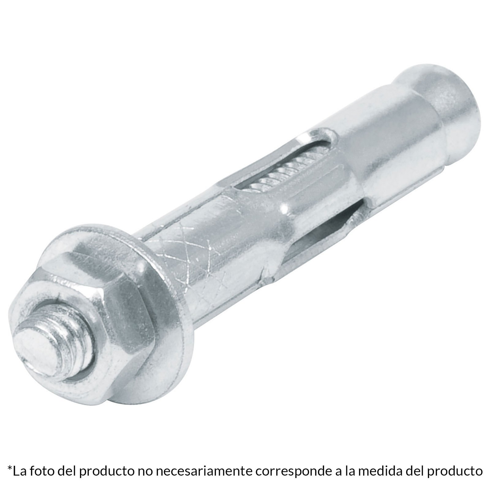 TAQUETE DE EXPANSIÓN, 1/2′ CON TORNILLO, BOLSA 2 P (Truper)