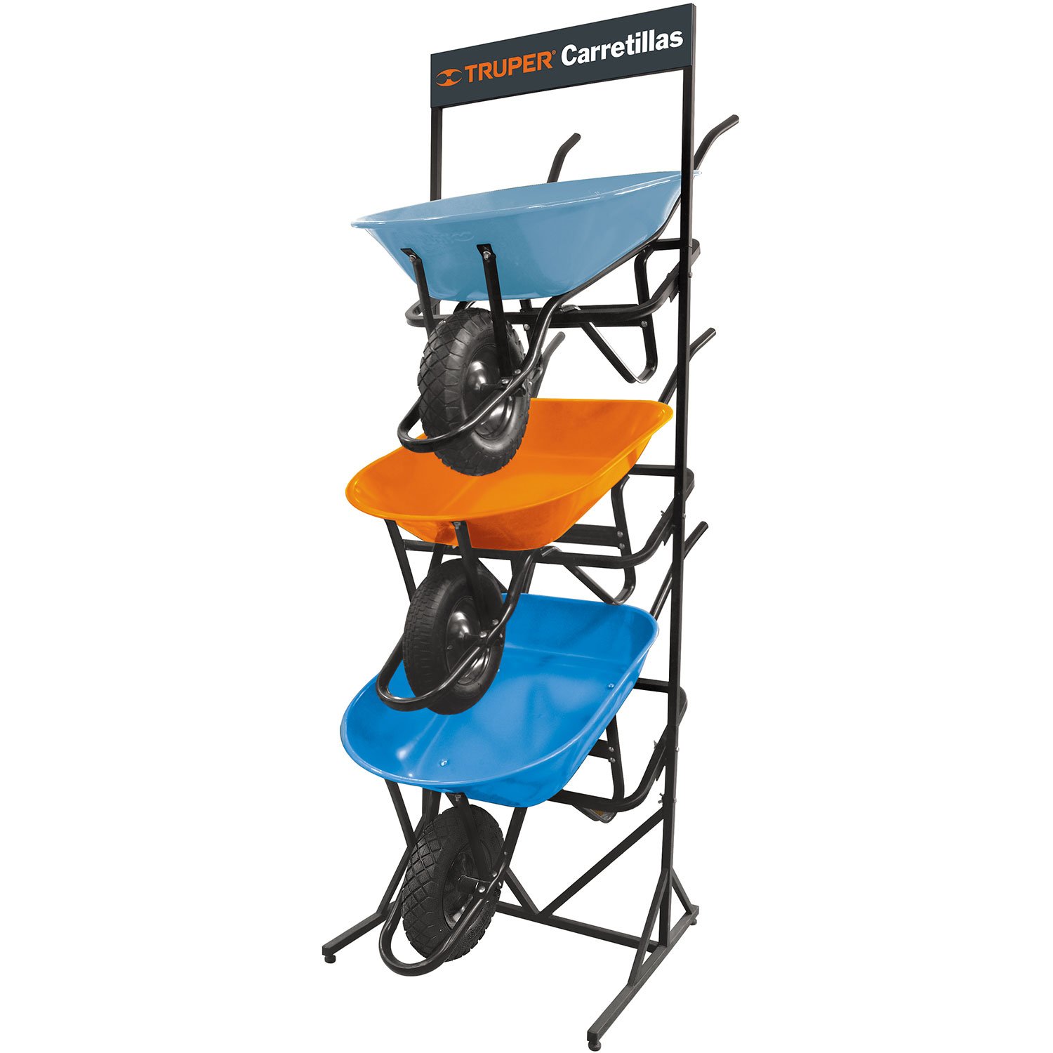 RACK PARA 3 CARRETILLAS ESTIBADAS (Truper)