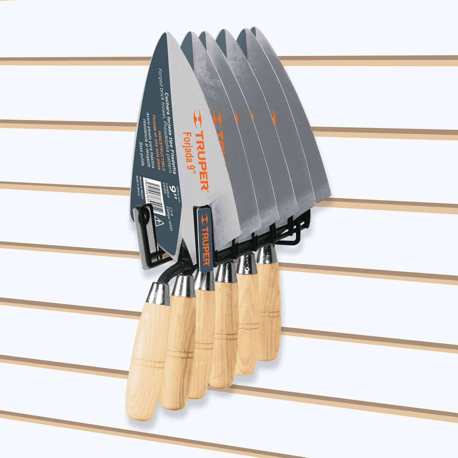 RACK DE CUCHARAS DE ALBAÑIL (Truper)