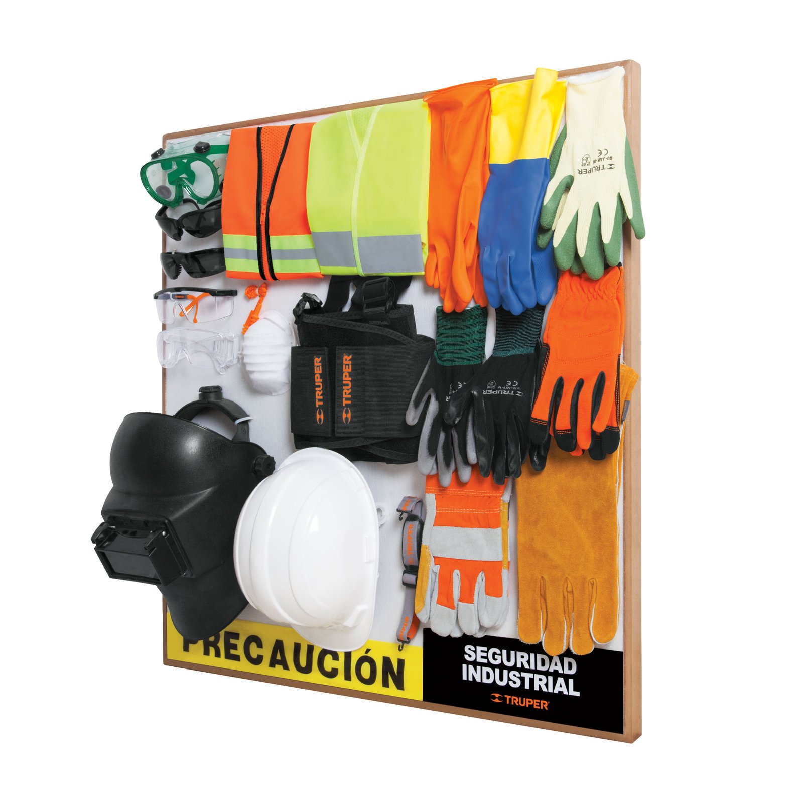 EXHIBIDOR SEGURIDAD IND, 80X80,1 SECCION (Truper)