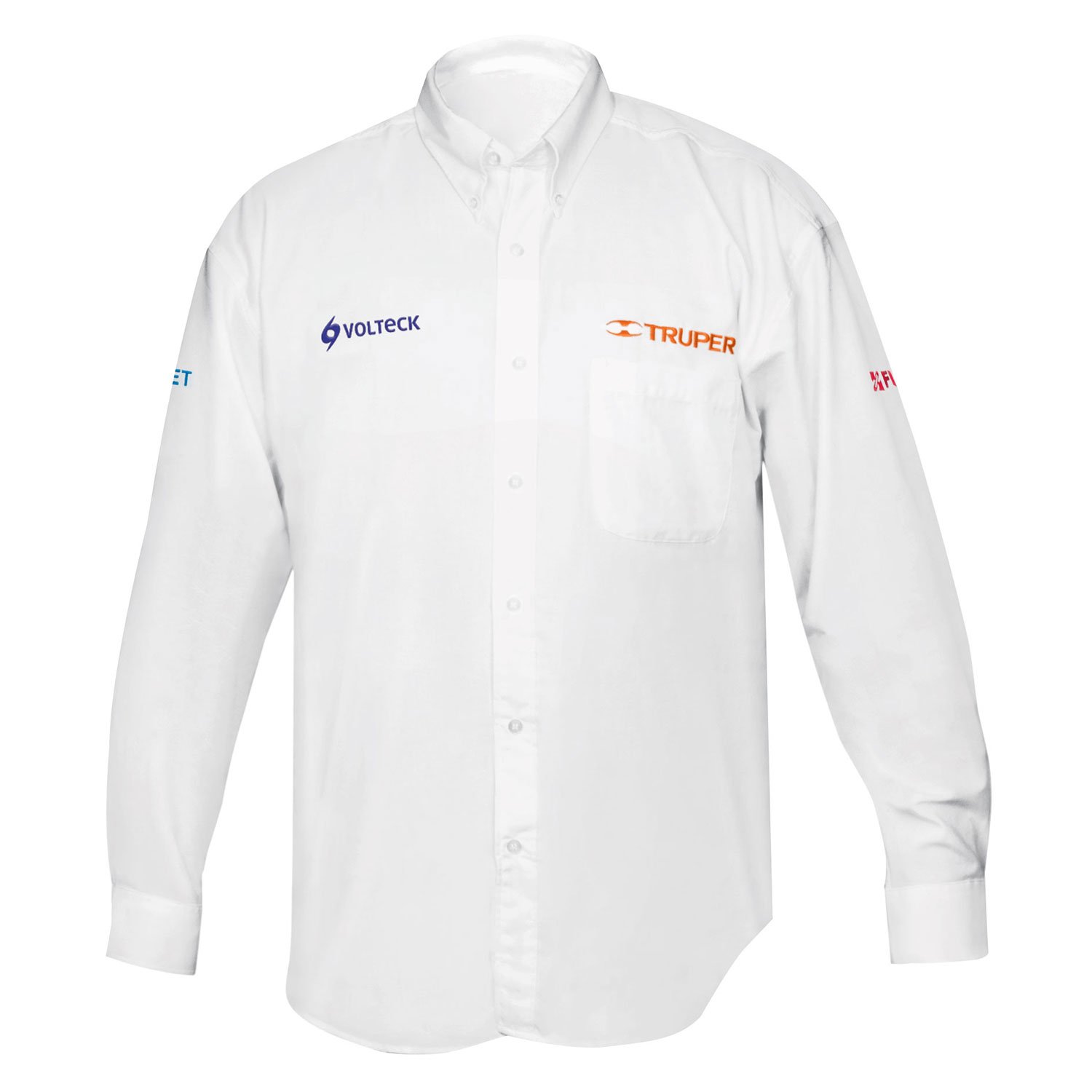 CAMISA BLANCA DE MANGA LARGA TALLA L (Truper)