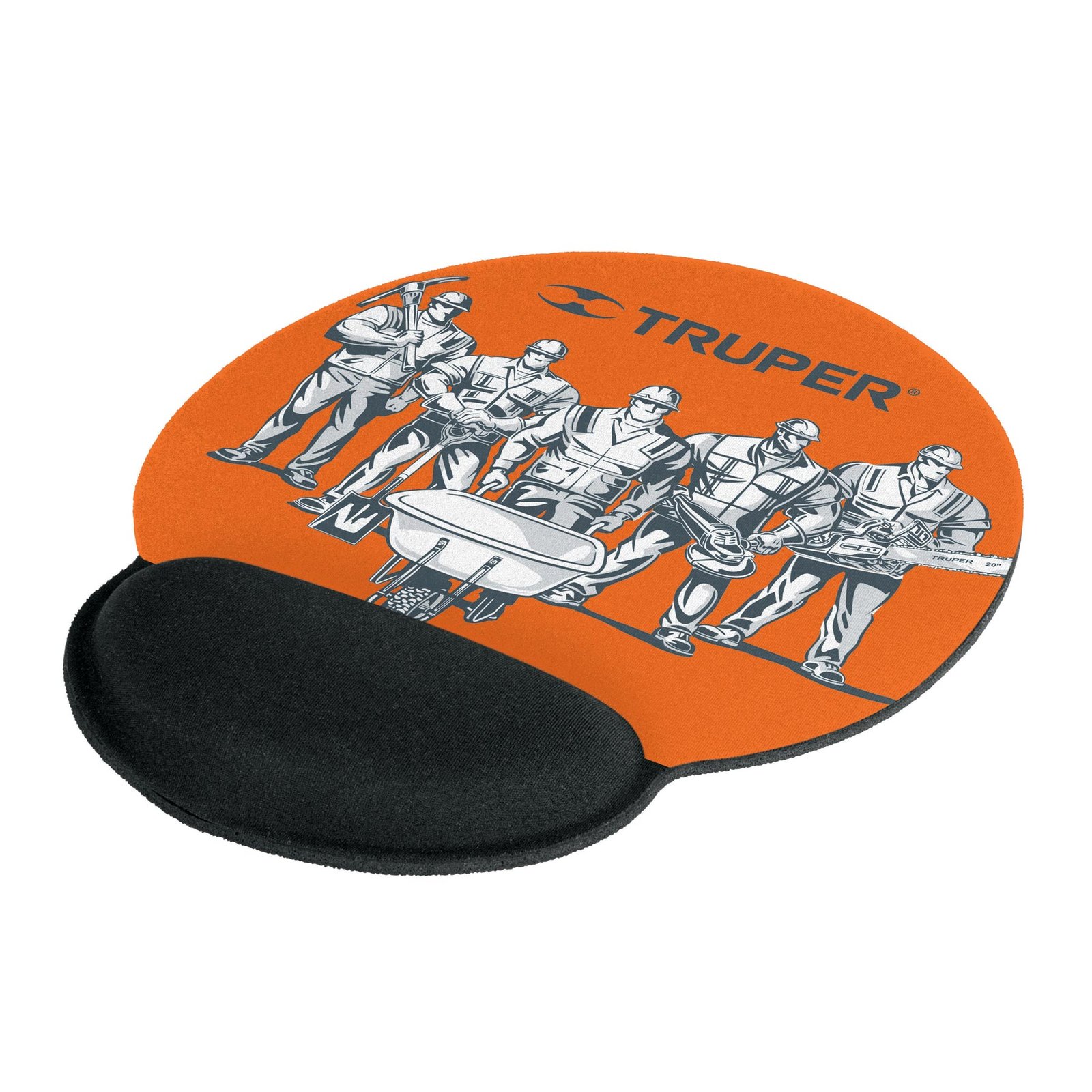 MOUSE PAD ERGONÓMICO DE GEL, TRUPER (Truper)